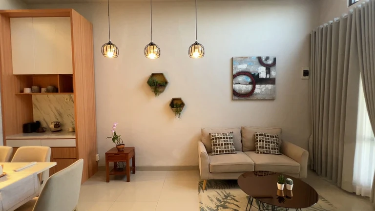 Interior rumah contoh Cattleya